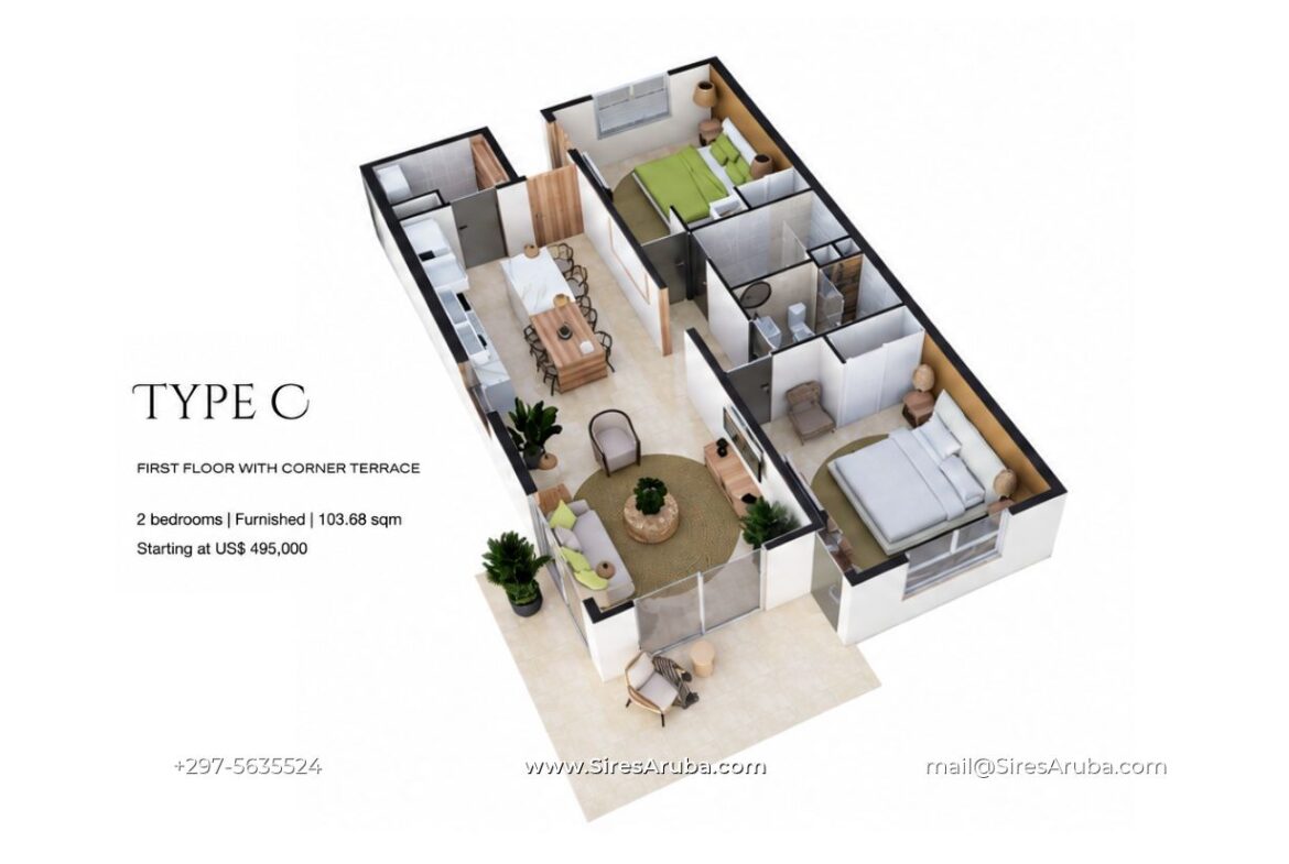 The Dunes Condominiums – Noord, Aruba